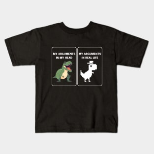 MY ARGUMENTS IN MY HEAD Kids T-Shirt